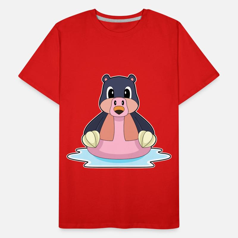 Mole Flamingo Men's Premium Organic T-Shirt