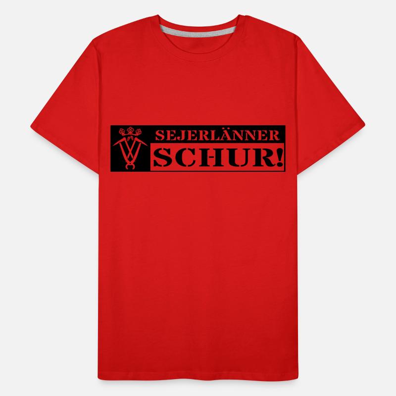 Schur oder gon Dach im Siegerland Männer Premium Bio T-Shirt