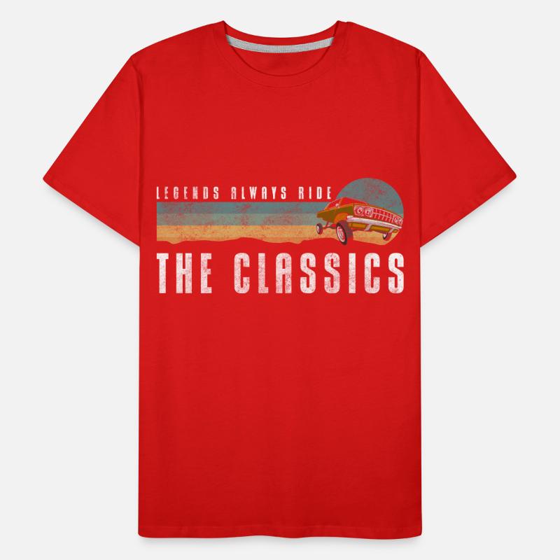 Car Classic Engine Legend Men's Premium Organic T-Shirt