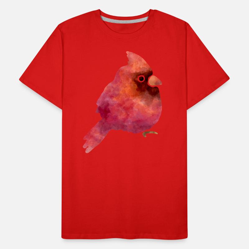 Süsser Vogel Männer Premium Bio T-Shirt