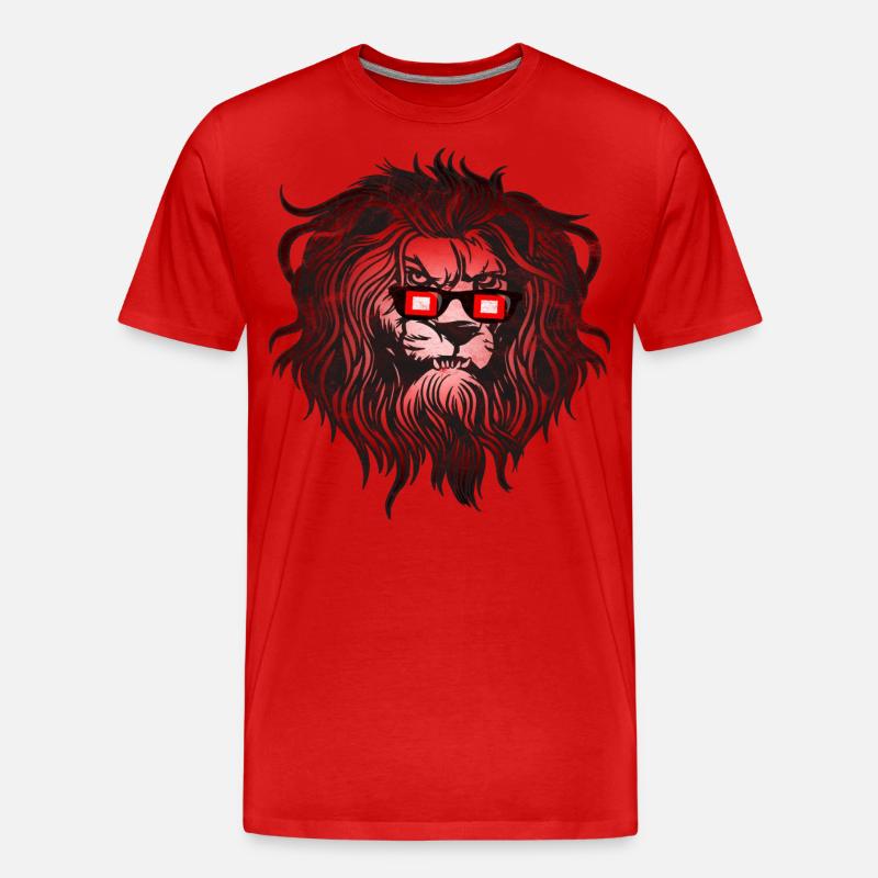 Baster - Männer Premium Bio T-Shirt - Rot
