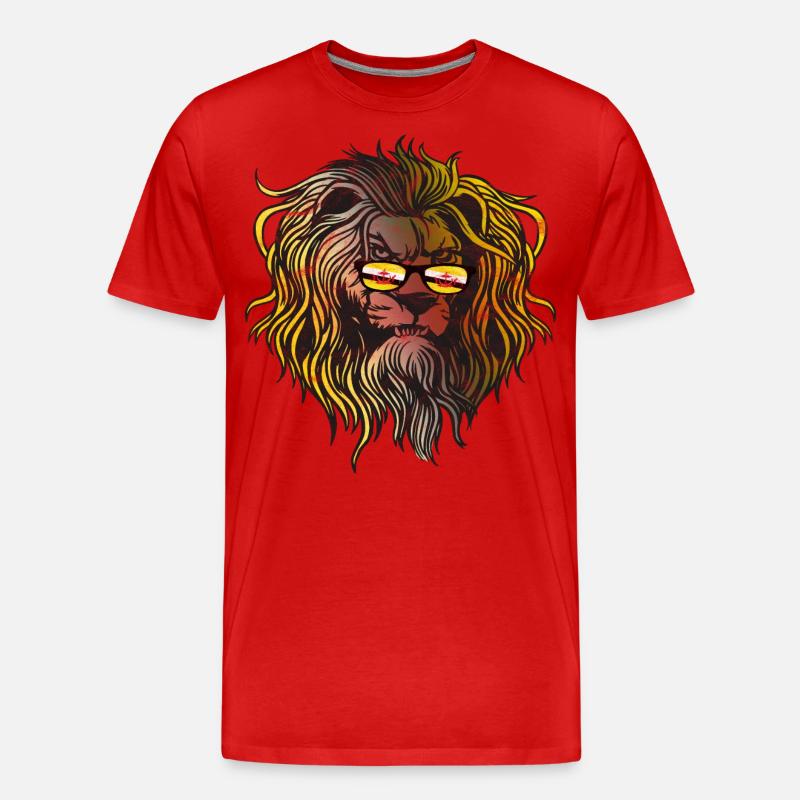 Brunei - Männer Premium Bio T-Shirt - Rot
