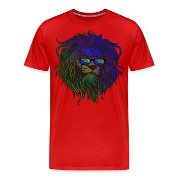 Île Christmas - T-shirt bio Premium Homme - rouge - Devant - Damien (186cm)