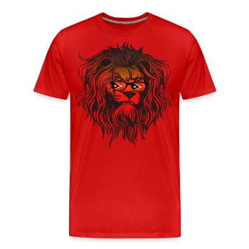 East Timor - Men's Premium Organic T-Shirt - red - Front - Damien (186cm)