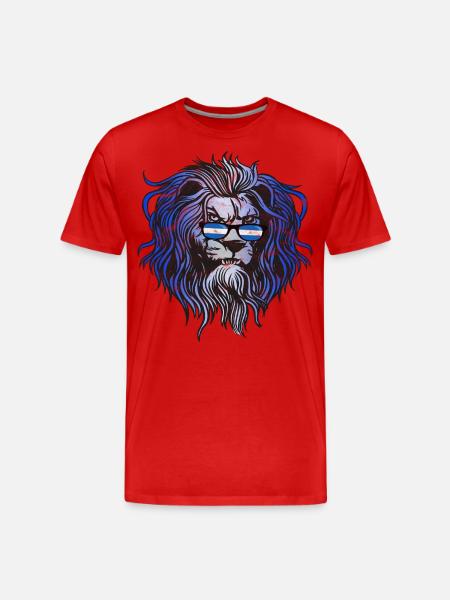 Nicaragua - Men's Premium Organic T-Shirt - red