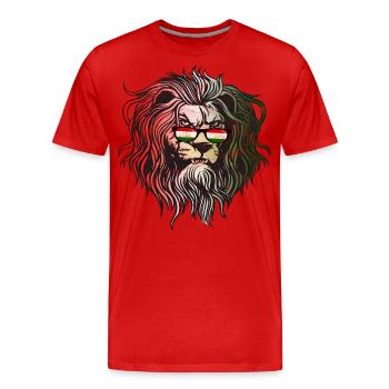 Tajikistan - Men's Premium Organic T-Shirt - red - Front - Damien (186cm)