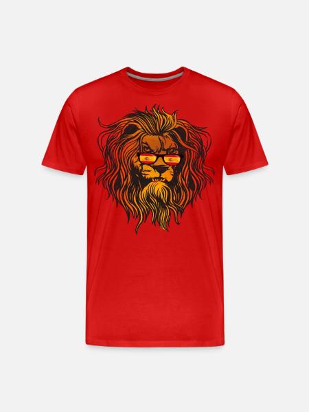 Spain - Men's Premium Organic T-Shirt - red