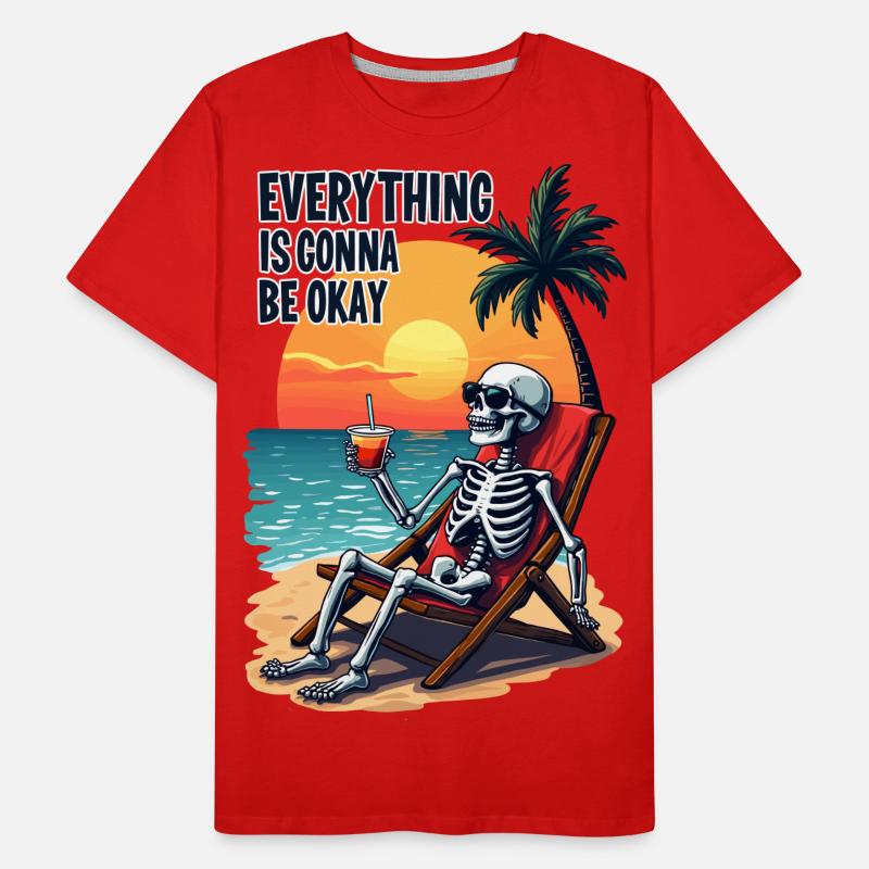 Alles wird gut Männer Premium Bio T-Shirt