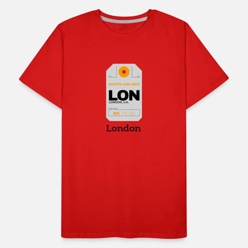 Londres T-shirt bio Premium Homme