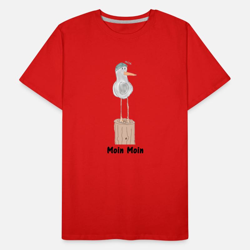 moin moin T-shirt bio Premium Homme