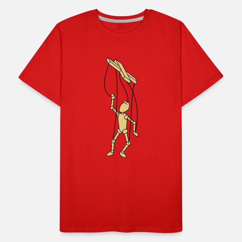 Marionette Puppet Men's Premium Organic T-Shirt