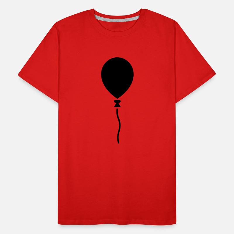 Luftballon Männer Premium Bio T-Shirt