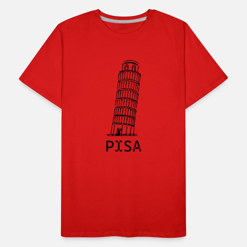 Pisa Men's Premium Organic T-Shirt