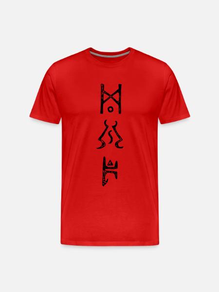 Enigma for Gamers - Men's Premium Organic T-Shirt - red