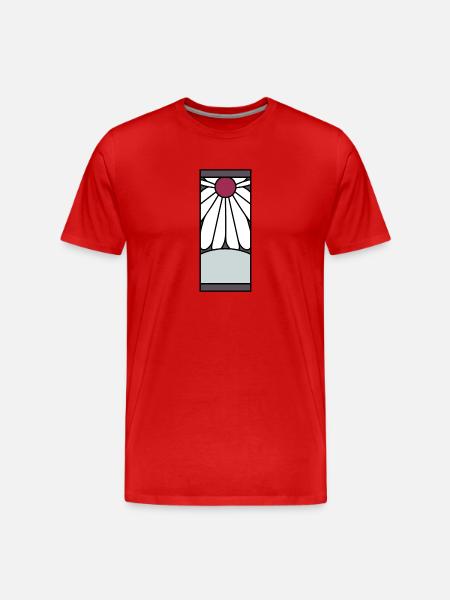 Hanafuda - T-shirt bio Premium Homme - rouge