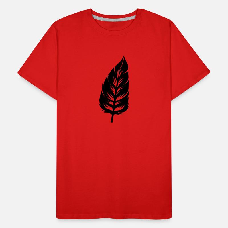 Feather Men's Premium Organic T-Shirt