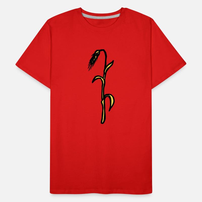 Tritical Getreide Landwirtschaft Geschenk Ackerbau Männer Premium Bio T-Shirt