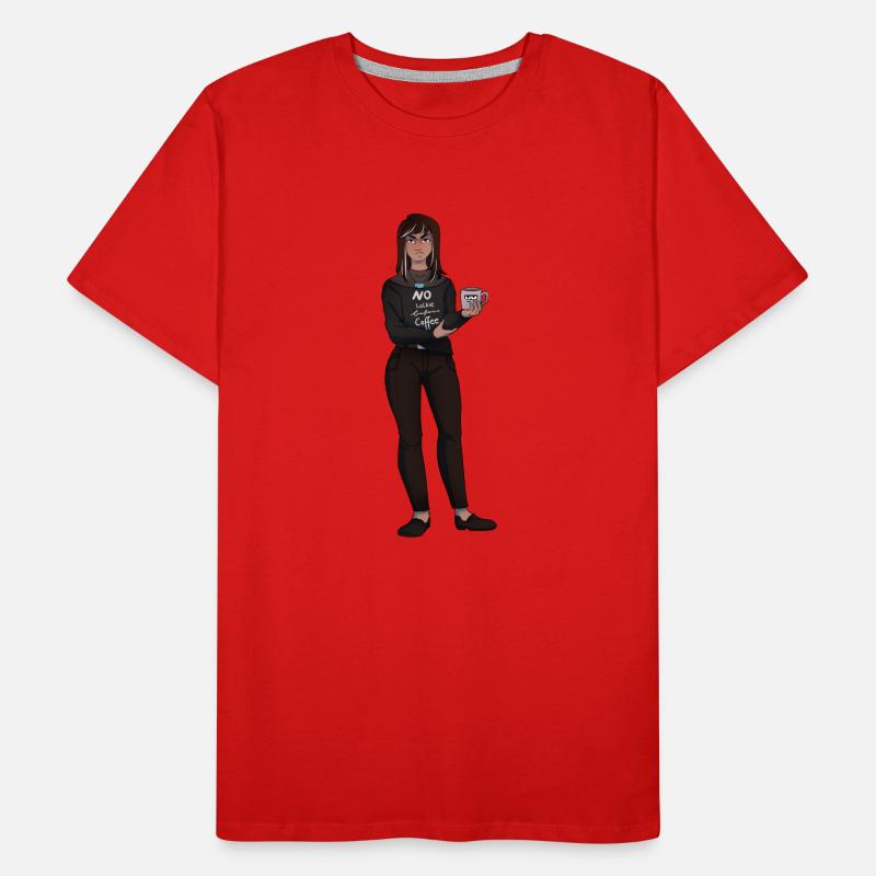 Manuela Haarig, Empathin und Vertrauenslehrerin Männer Premium Bio T-Shirt
