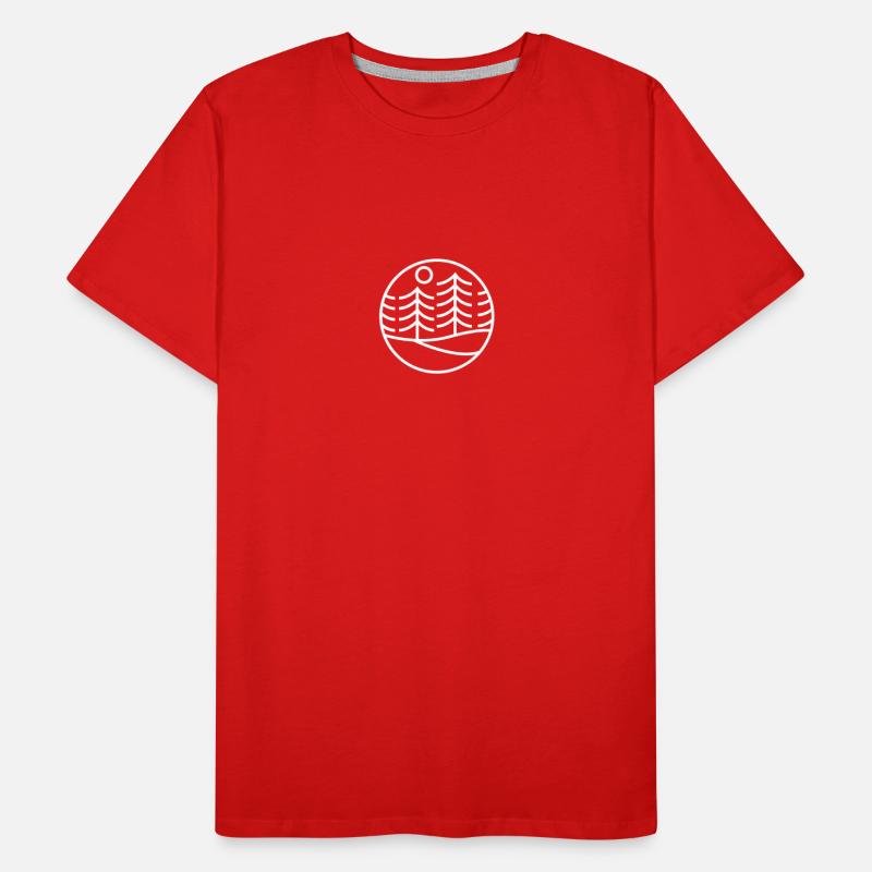 Tree Circle Men's Premium Organic T-Shirt