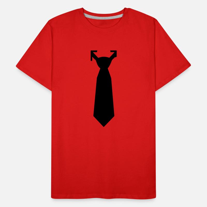 Cravate T-shirt bio Premium Homme