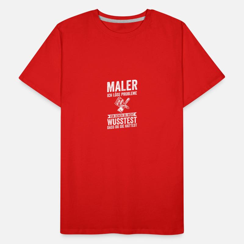 Master Painter Journeyman Painter Men's Premium Organic T-Shirt