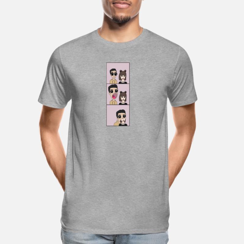 It is devoured | Comic Style | Triptych Men's Premium Organic T-Shirt