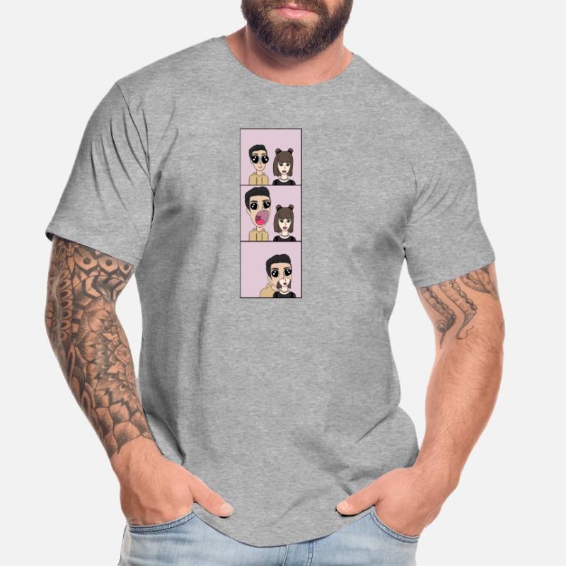 It is devoured | Comic Style | Triptych Men's Premium Organic T-Shirt