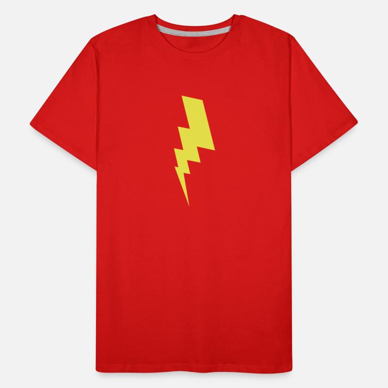 éclair T-shirt bio Premium Homme
