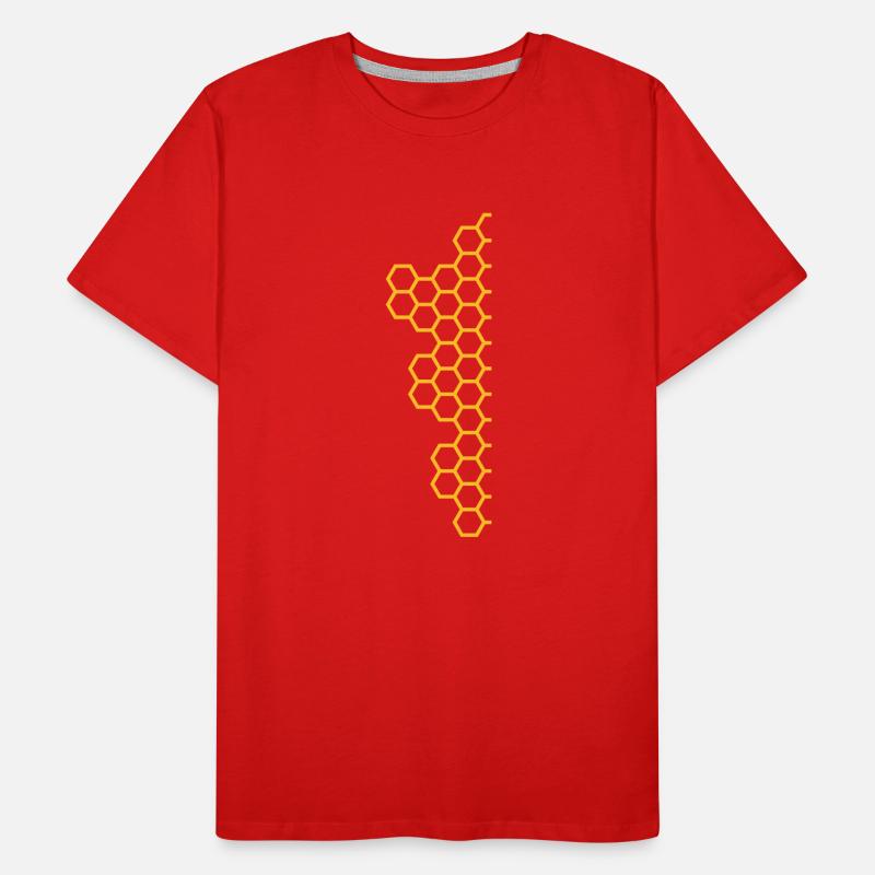 Honeycombs Men's Premium Organic T-Shirt