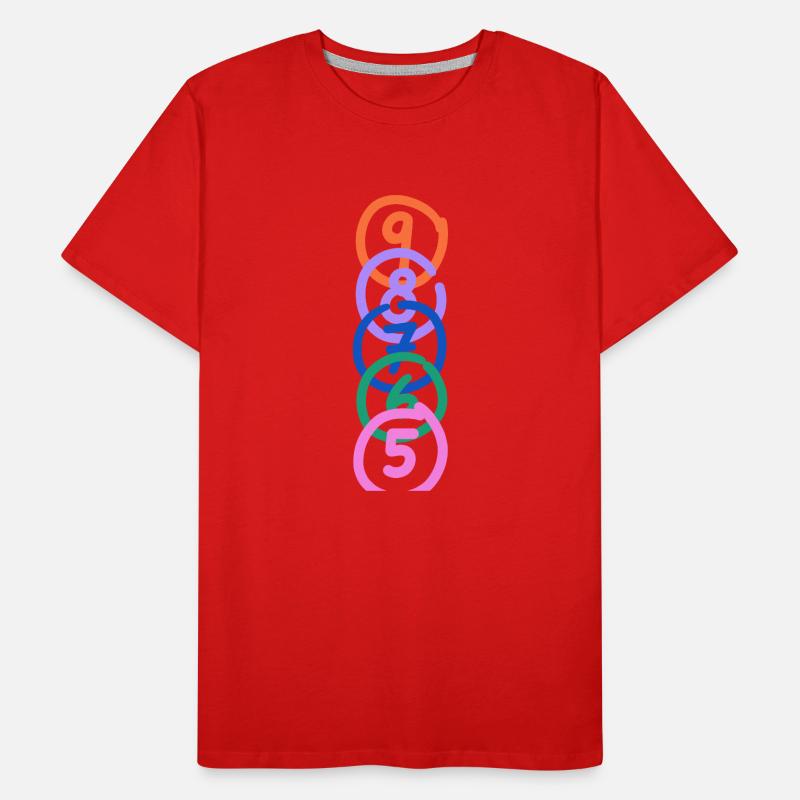 Sidback Unltd. - de 9 à 5 T-shirt bio Premium Homme