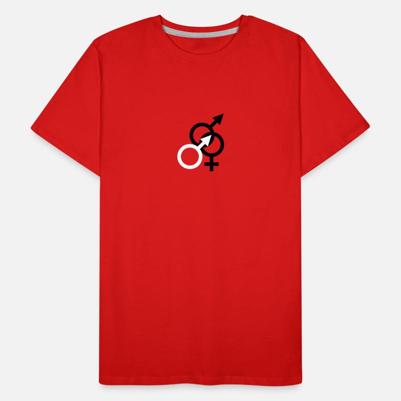 ICH BIN EIN MANN und BI Männer Premium Bio T-Shirt