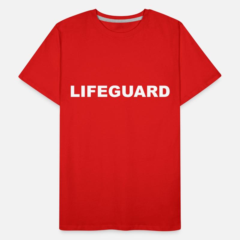 Rettungsschwimmer Männer Premium Bio T-Shirt