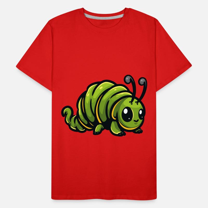 Worm Comic Men's Premium Organic T-Shirt