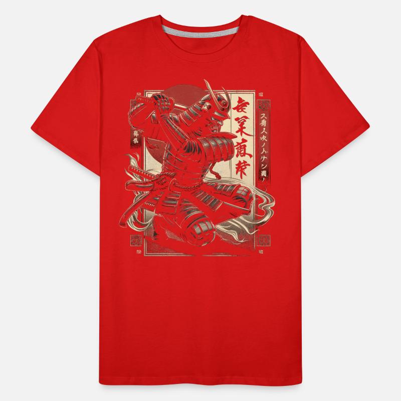 Samouraï ninja T-shirt bio Premium Homme