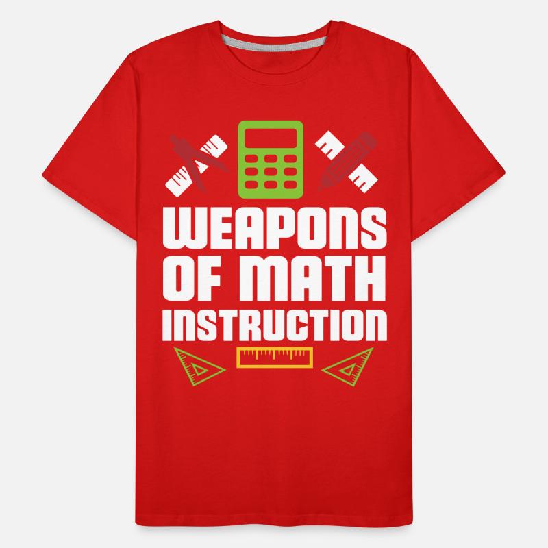 Math math teacher GEschenk Men's Premium Organic T-Shirt