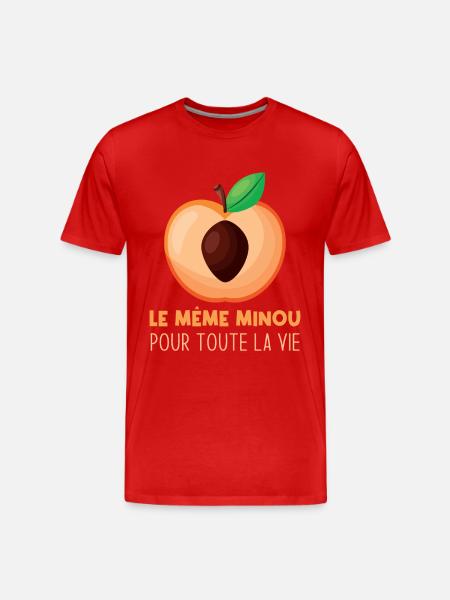EVG Marié Futur - T-shirt bio Premium Homme - rouge