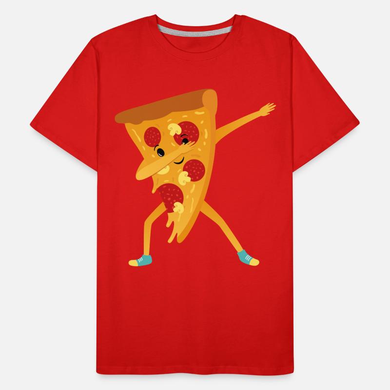 Dabbing Pizza - Dab Dance Gift T-shirt bio Premium Homme