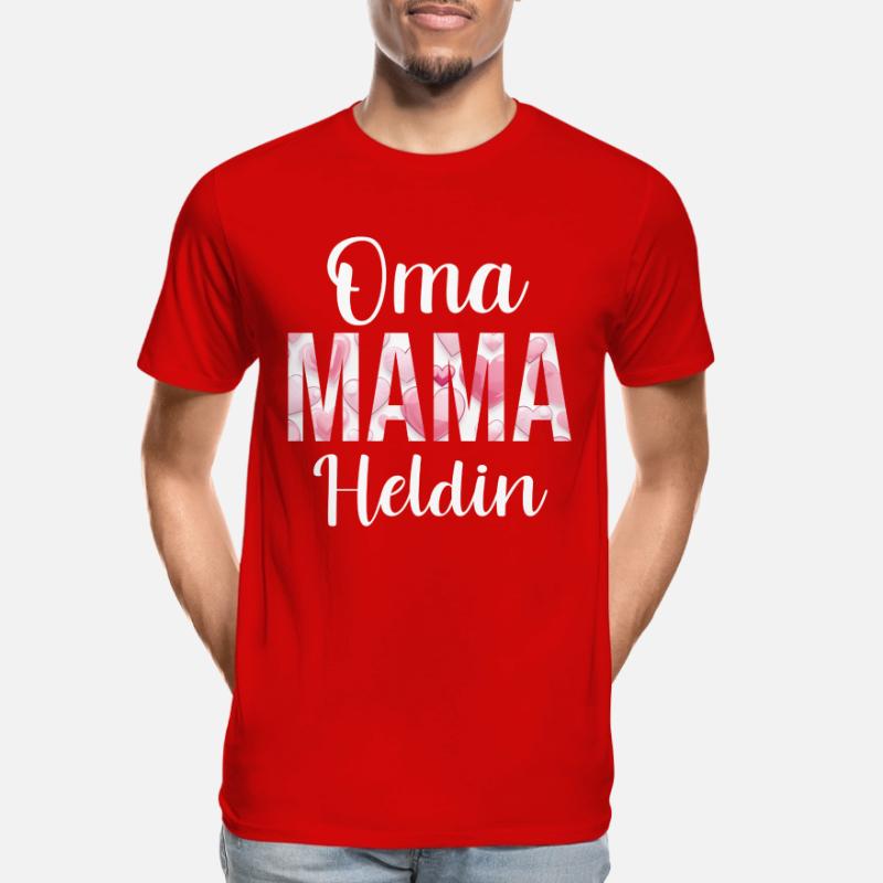 Mutter Geschenk Muttertag Geburtstag Mama Männer Premium Bio T-Shirt