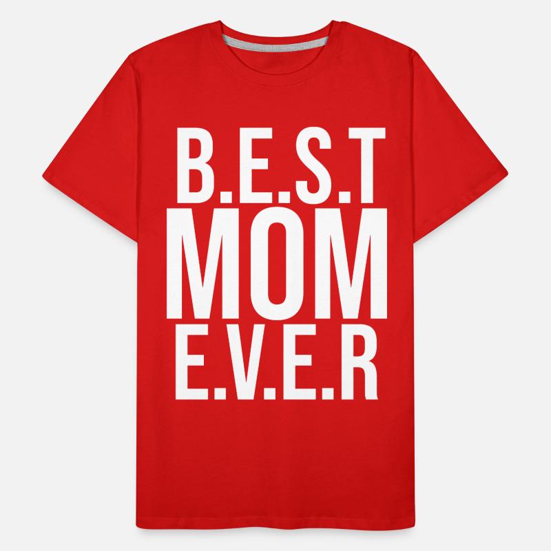 Mutter Geschenk Muttertag Geburtstag Mama Männer Premium Bio T-Shirt