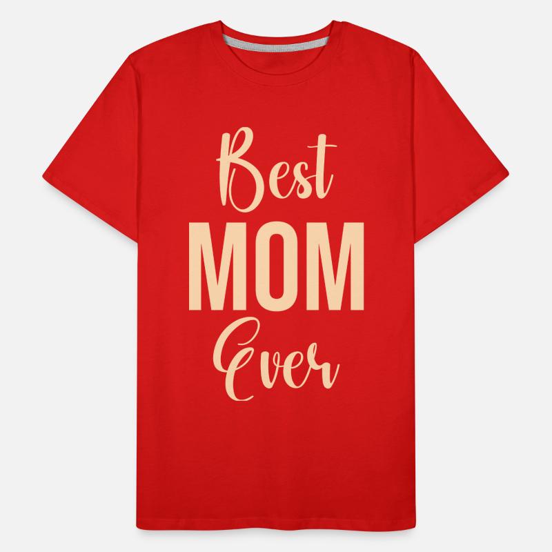 Mutter Geschenk Muttertag Geburtstag Mama Männer Premium Bio T-Shirt