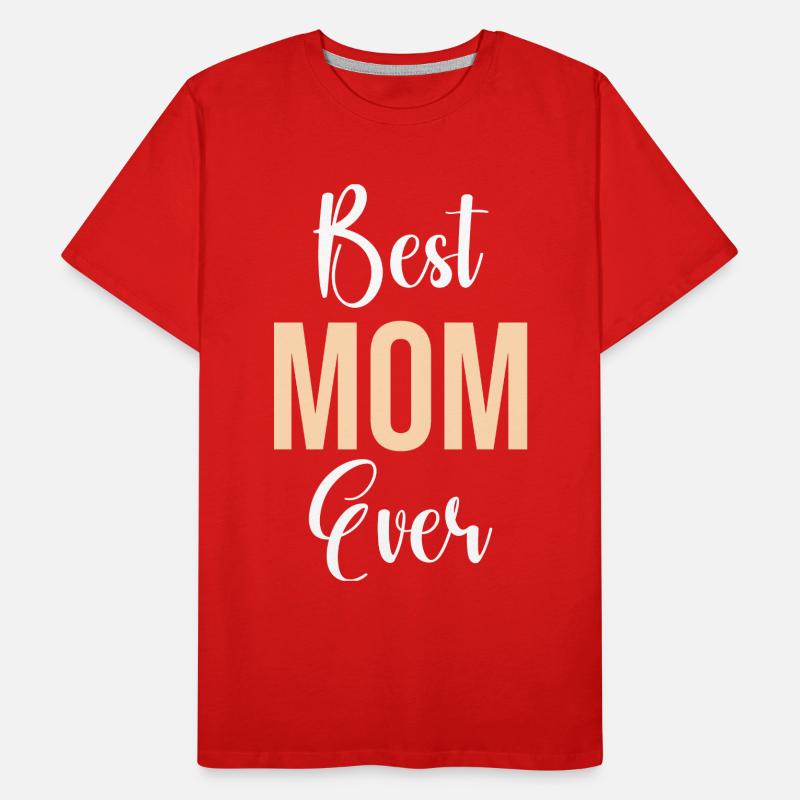 Mutter Geschenk Muttertag Geburtstag Mama Männer Premium Bio T-Shirt