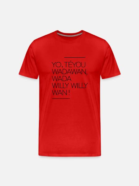 Wanabe yaourt - T-shirt bio Premium Homme - rouge