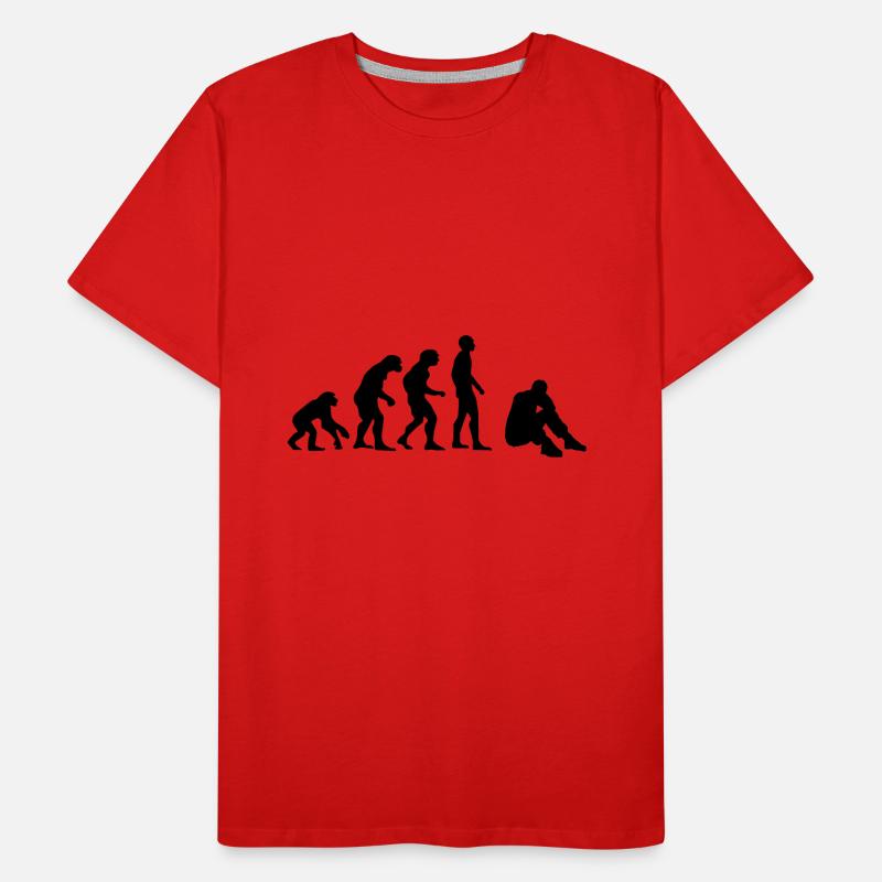 Evolutionary depression Men's Premium Organic T-Shirt