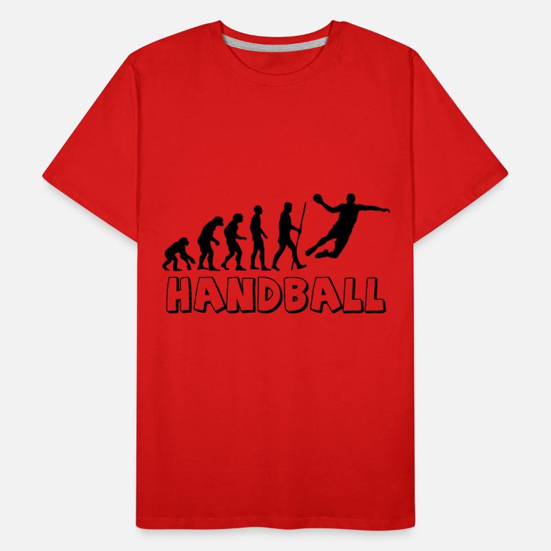 Handball Evolution Men's Premium Organic T-Shirt
