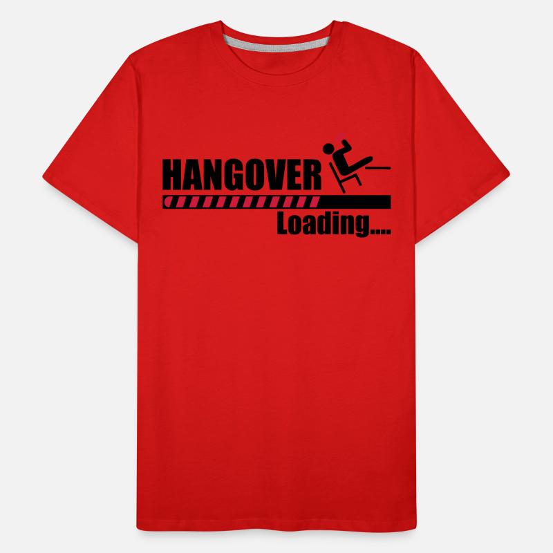 Hangover loading Men's Premium Organic T-Shirt
