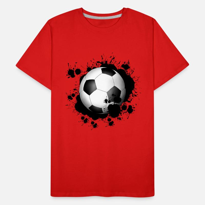 Fußball Männer Premium Bio T-Shirt