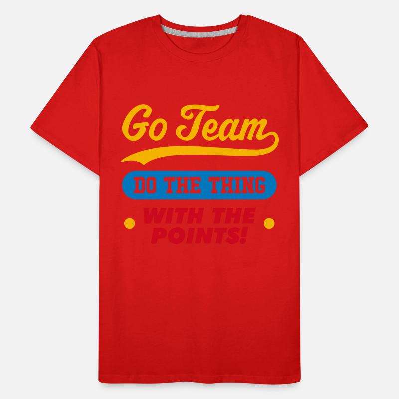 Go Team Faites la chose avec les points T-shirt bio Premium Homme