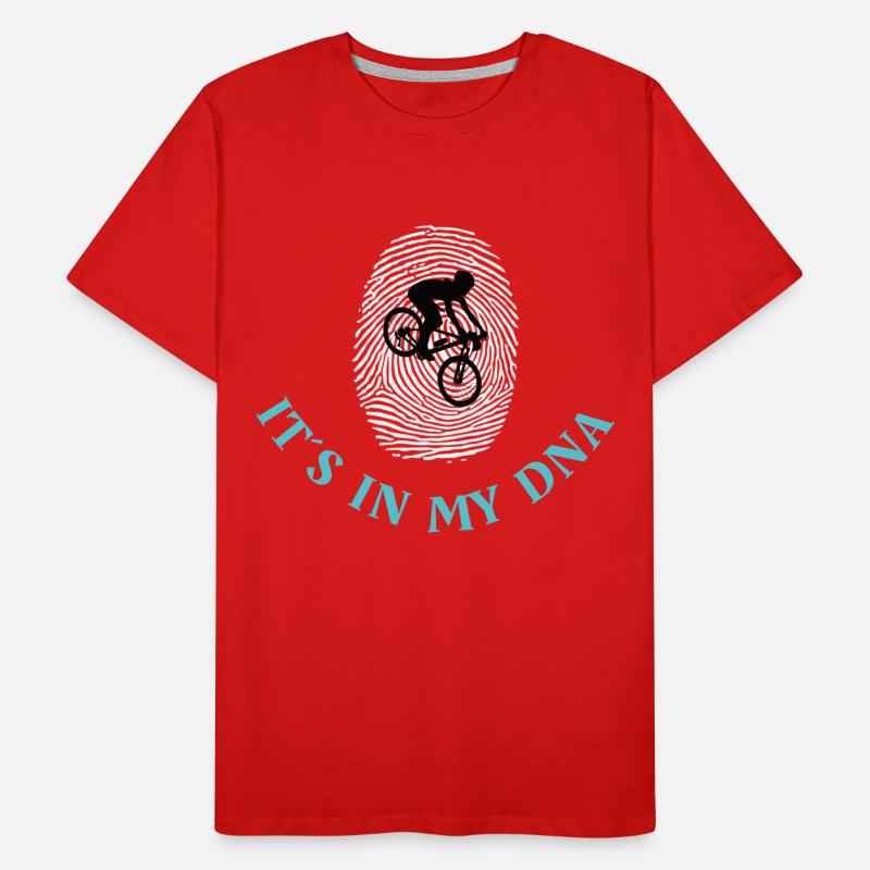 VTT: c'est dans mon ADN T-shirt bio Premium Homme