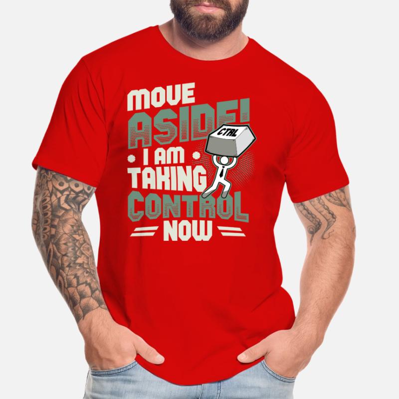 IT Support Computer Nerd Programmierer Pun Männer Premium Bio T-Shirt