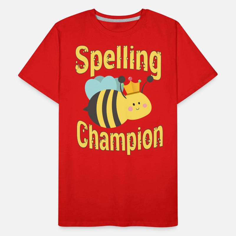 Spelling competition champion Men's Premium Organic T-Shirt